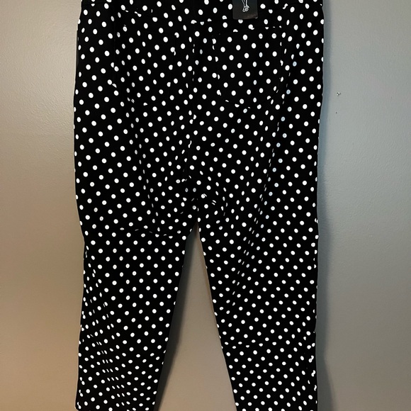 Black polka dot pants - Picture 8 of 8